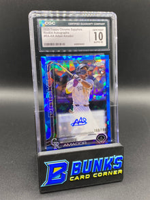 2025 Adael Amador Rookie Auto 168/199 CGC 10/10 Rc