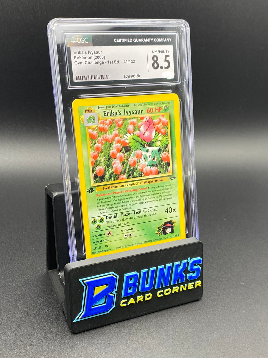 Erika's Ivysaur Gym Challenge 1st Edition CGC 8.5