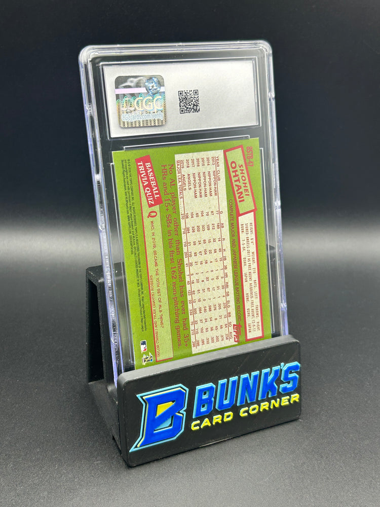 2020 Shohei Ohtani Topps Update '85 Topps CGC 10