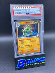 Rocket's Tyranitar Pokemon Center PSA 9