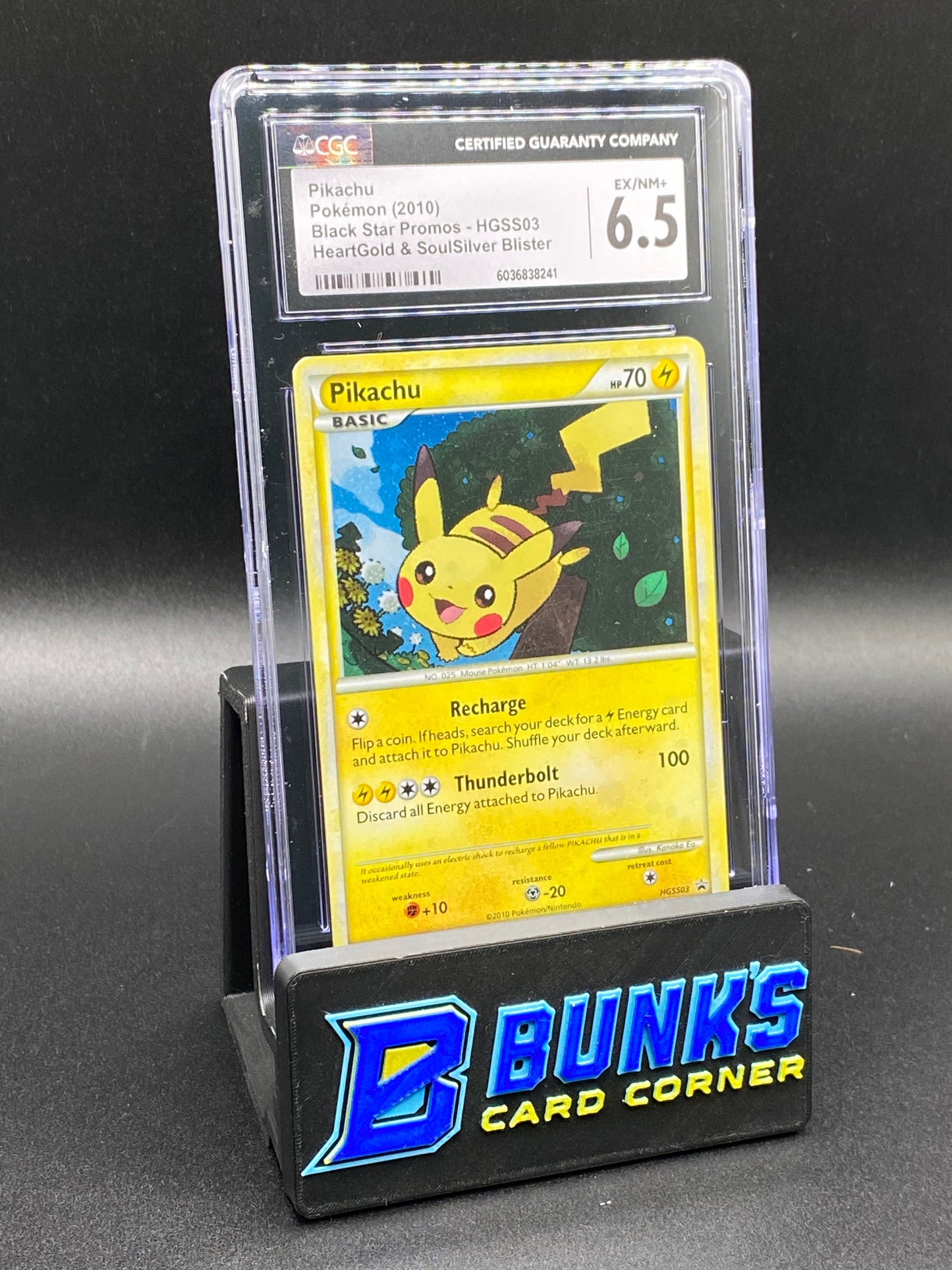 Pikachu Promo CGC 6.5
