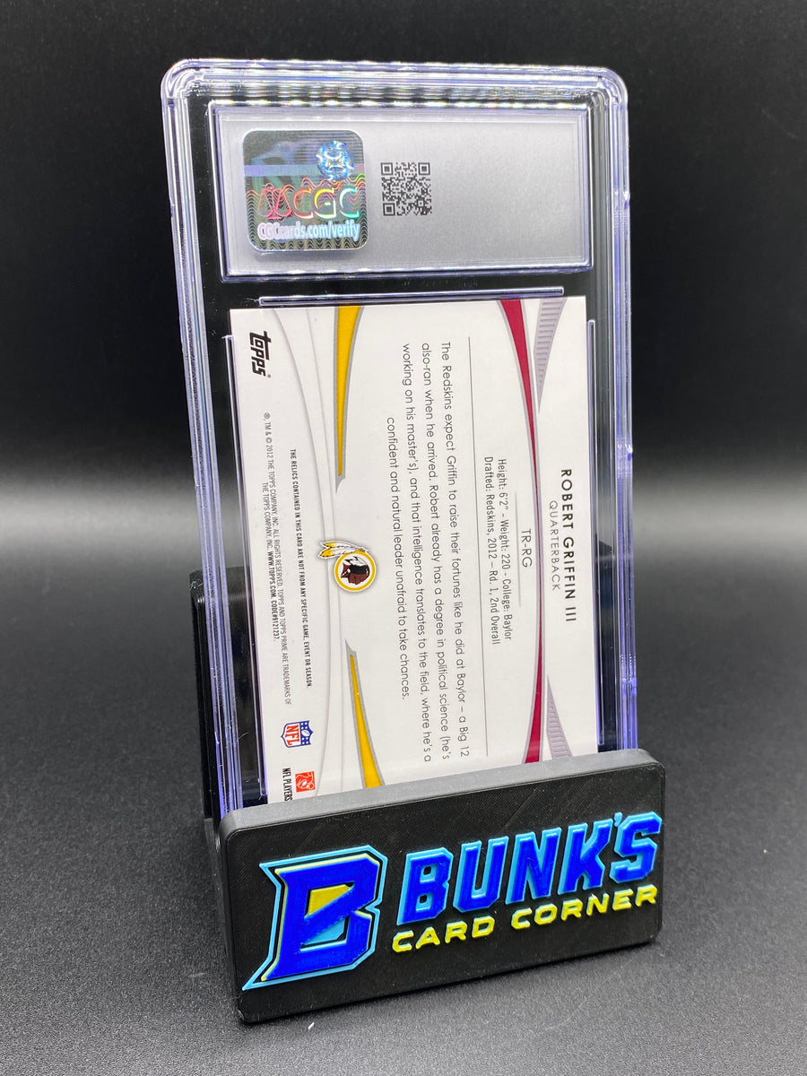 2012 Robert Griffin III Topps Prime Patches 31/194 CGC 10