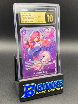 Vinsmoke Reiju Common Borderless  OP06 CGC PRISTINE  10