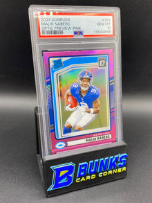 2024 Malik Nabers Pink PSA 10
