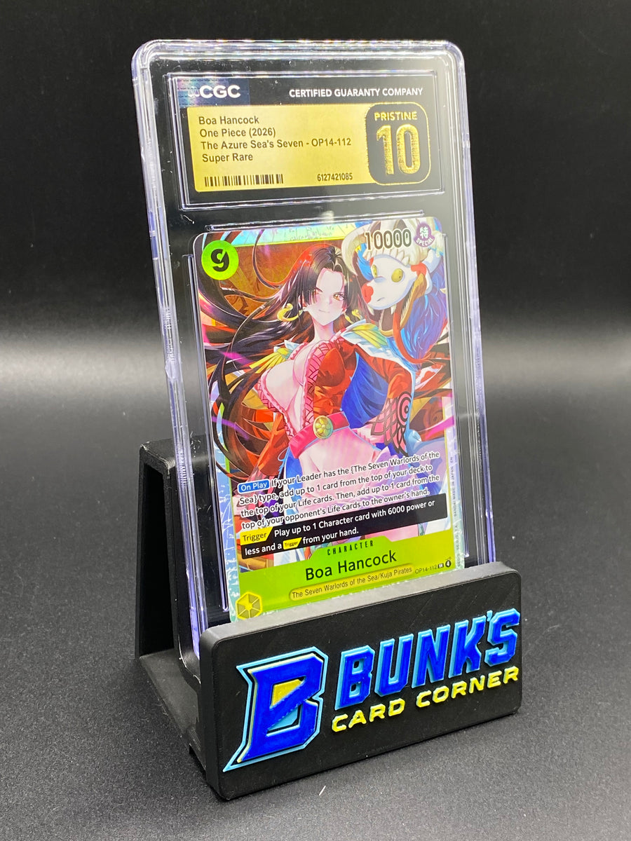 Boa Hancock Super Rare OP14 CGC PRISTINE 10