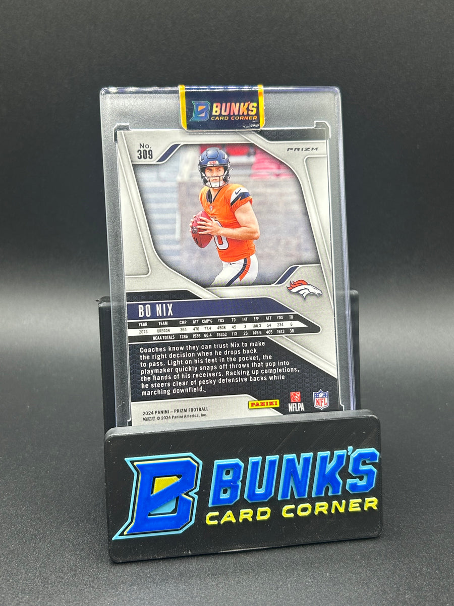 2024 Bo Nix Prizm RWB Prizm RC