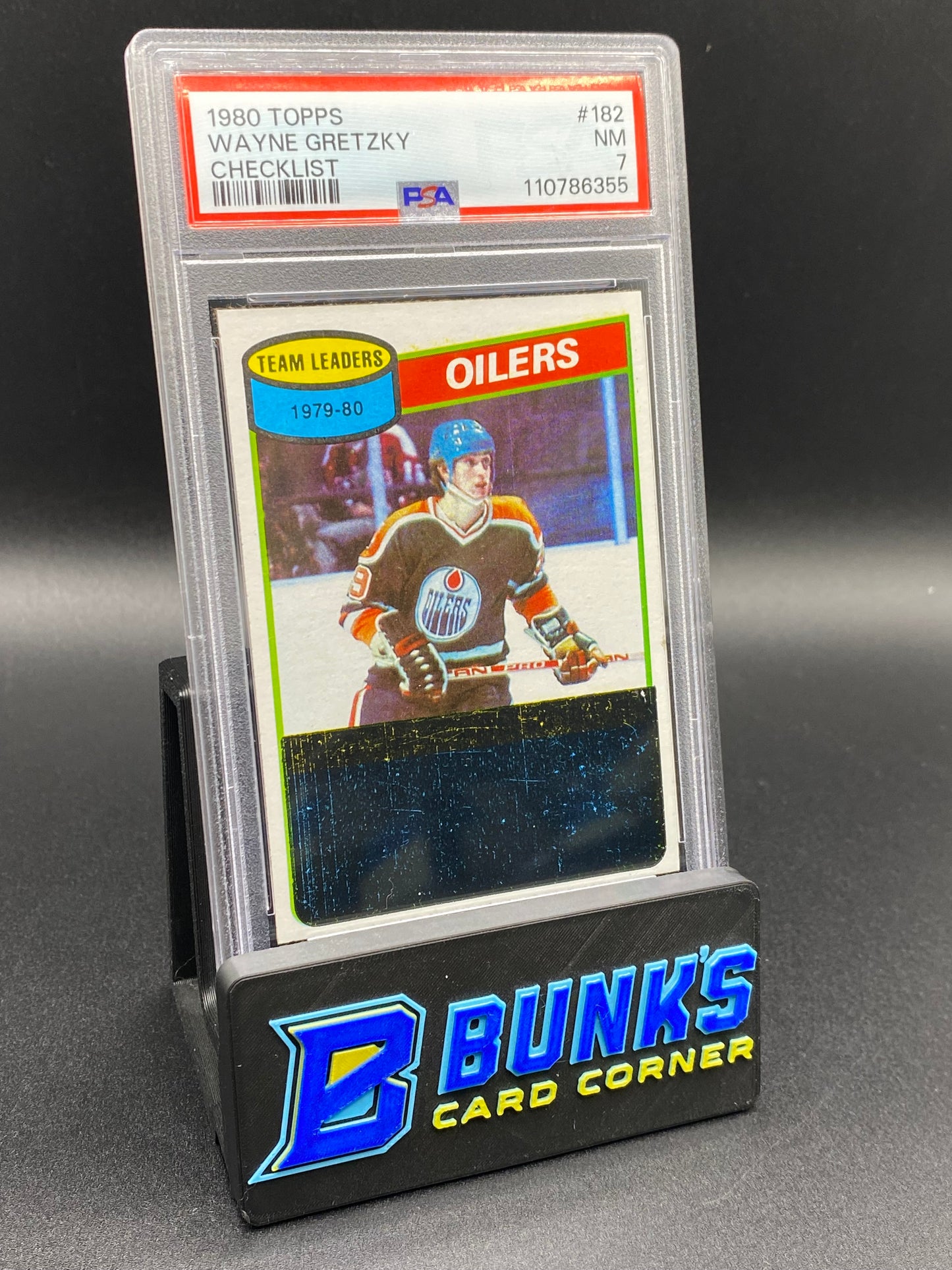 1980 Wayne Gretzky Checklist PSA 7