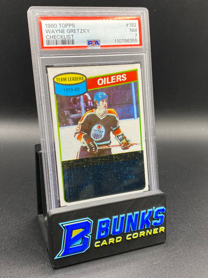 1980 Wayne Gretzky Checklist PSA 7