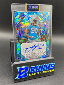 2023 Julius Peppers Franchise Legends Blue Cracked Ice Auto 85/99