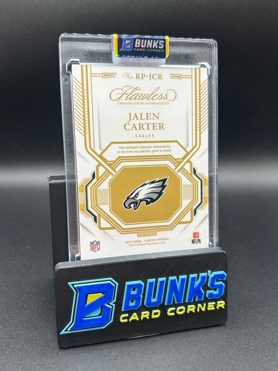 2023 Jalen Carter Panini Flawless Rc 1/20