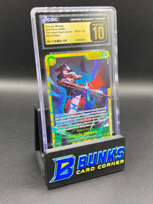 Dracule Mihawk Secret Rare OP14-119 CGC PRISTINE 10