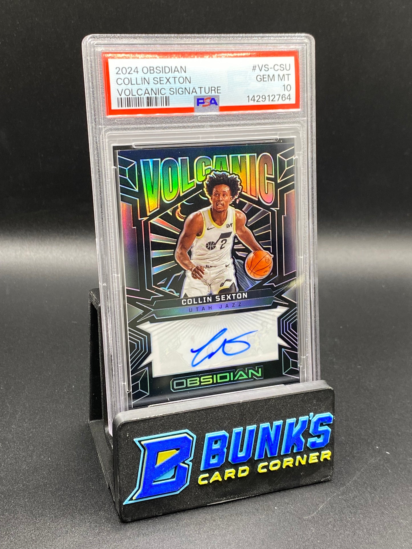 2024 Collin Sexton Volcanic Sig PSA  10 32/149