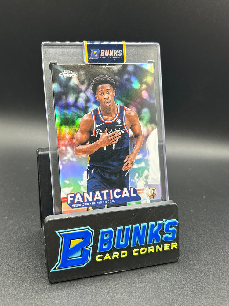 2026 VJ Edgecombe Topps Chrome Fanatical Rc SSP