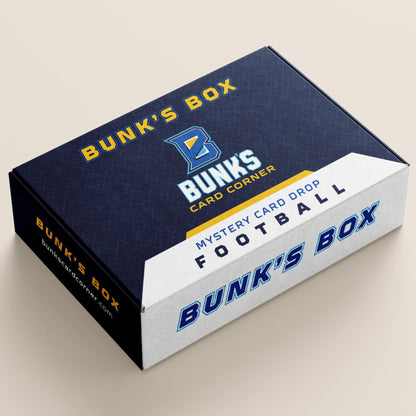 football tackle box Football Bunk's Box – Bunk's Card Corner