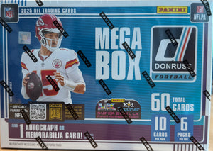2025 Panini Donruss Football Mega Box (Blue Scope Parallels!)