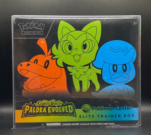 Paldea Evolved Pokemon Center ETB sealed