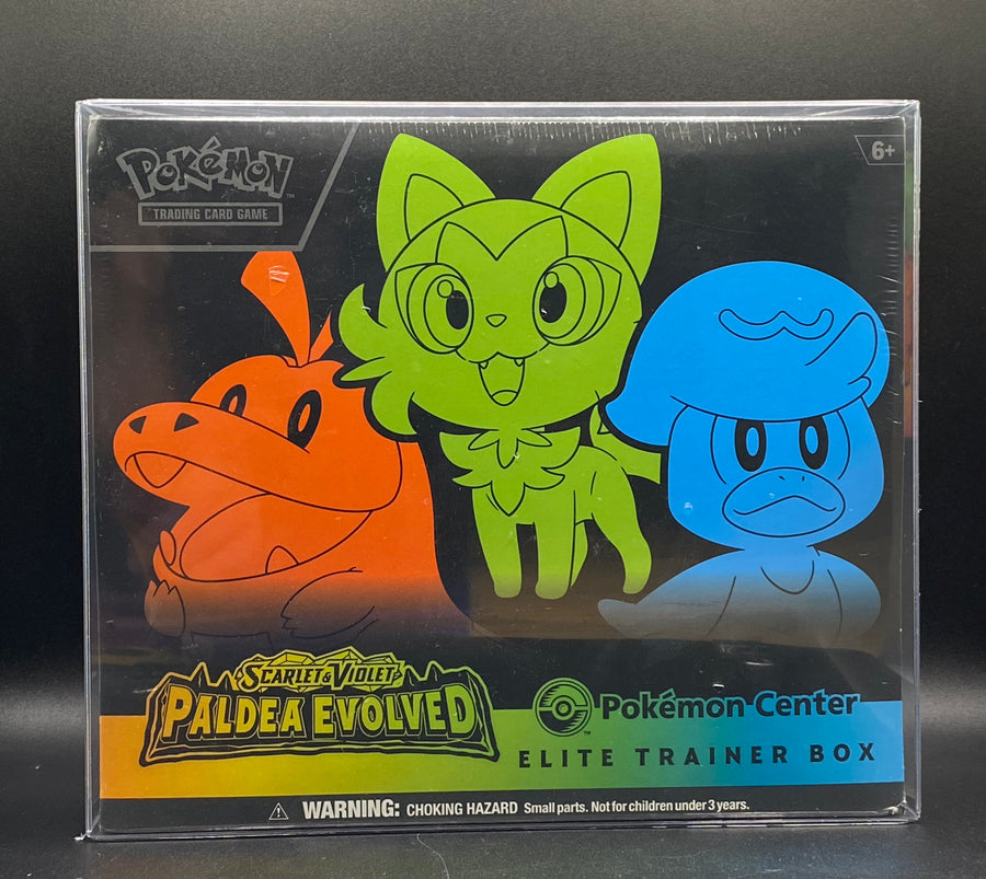 Paldea Evolved Pokemon Center ETB sealed