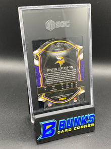 2020 Justin Jefferson RC Die-Cut Prizm SGC 9.5 (Box 31)