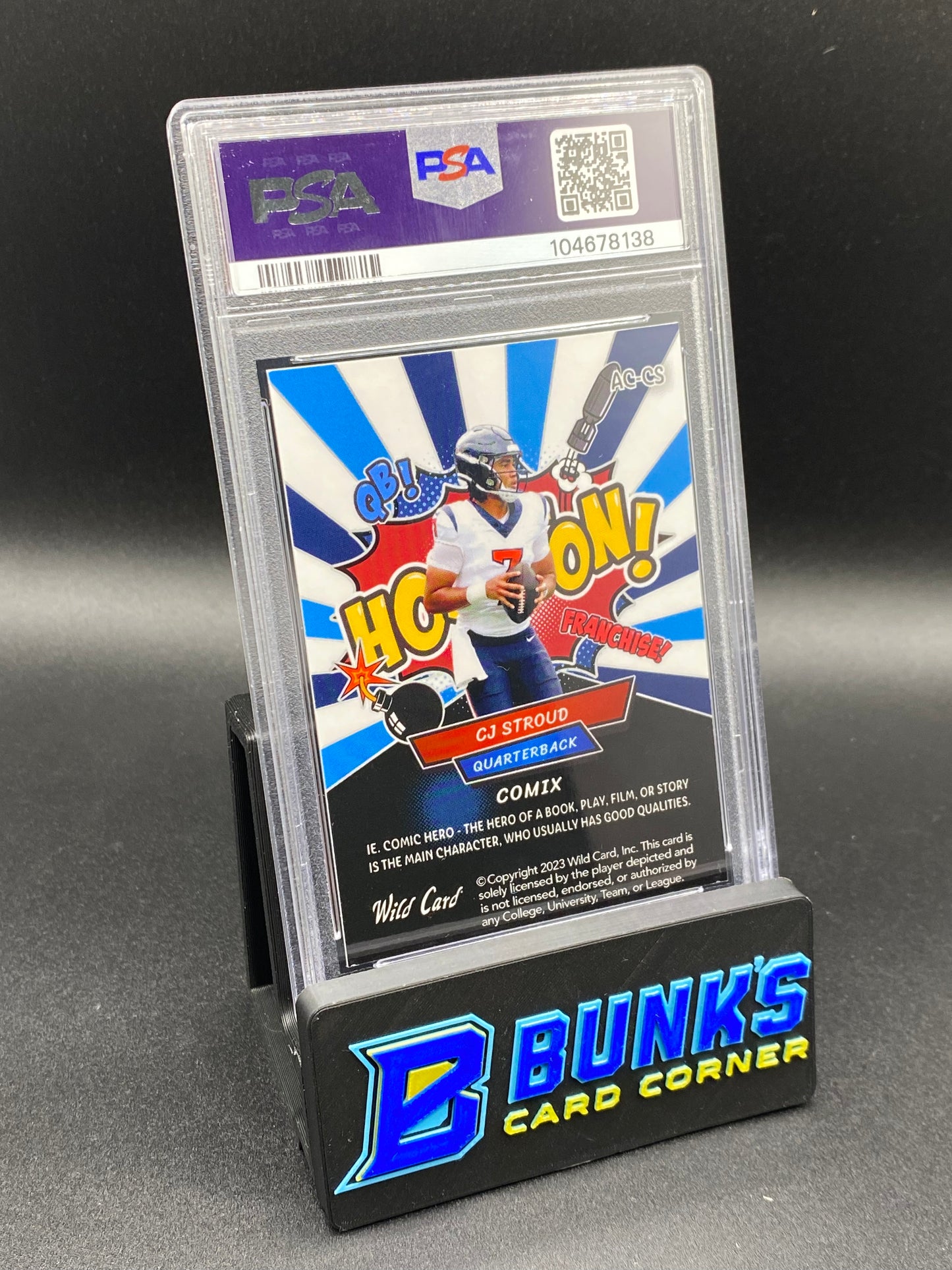 CJ Stroud PSA 9 WC Alumination (Box 31)