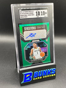 2023-24 Keyonte George Green Prizm SGC 10/10 (Box 31)