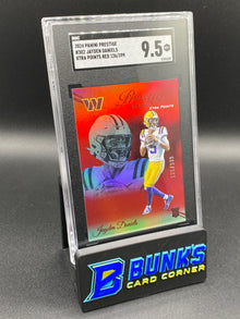 2024 Jayden Daniels RC Xtra Points Red SGC 9.5 (Box 31)