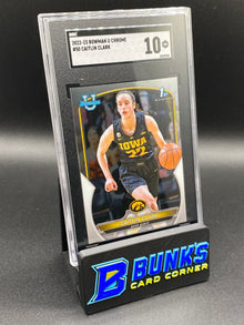2022-23 Caitlin Clark 1st Bowman SGC 10 (Box 31)