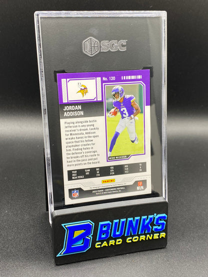 2023 Jordan Addison SGC Autographed (Box 32)