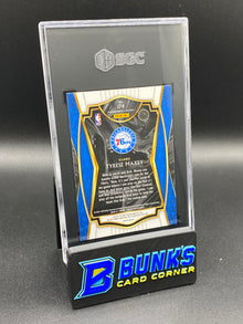 2020-21 Tyrese Maxey Blue/White/Purple Ice Prizm RC SGC 10 (Box 32)