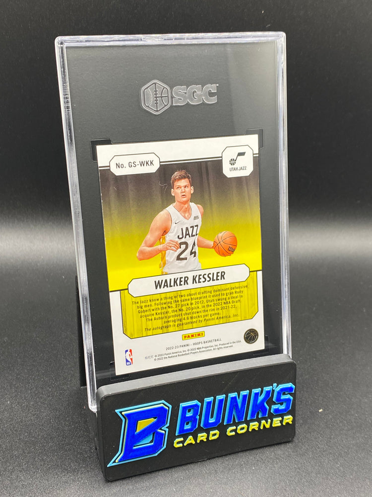 2022-23 Walker Kessler Great Significance RC SGC 10/8