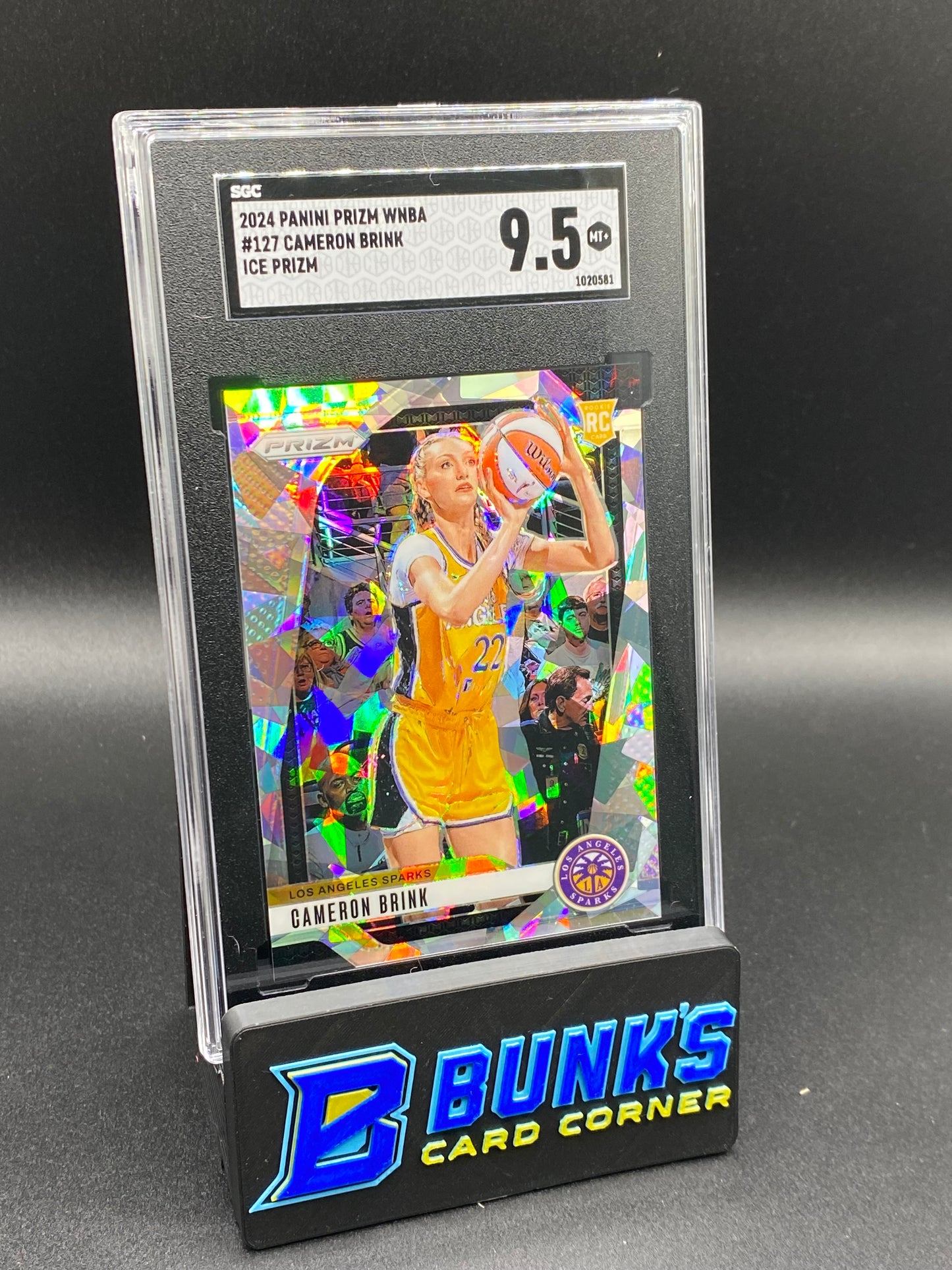 2024 Cameron Brink Ice Prizm RC SGC 9.5 (Box 32)