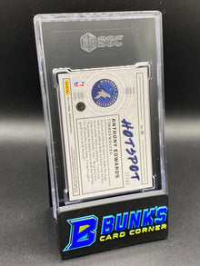 2023-24 Anthony Edwards EL. Etch Purple Flood SGC 9.5