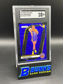 2024 Cameron Brink Blue Velocity Prizm SGC 10 (Box 32)