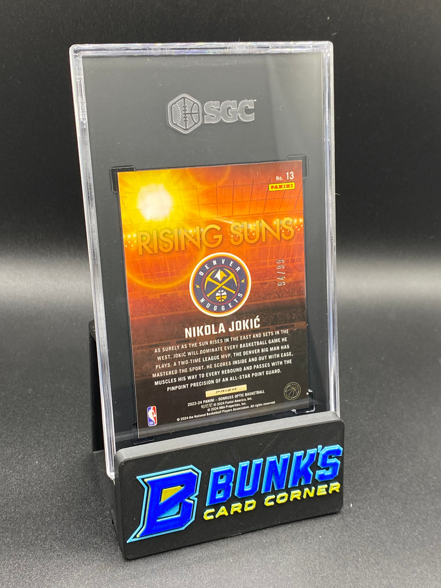 2023-24 Nikola Jokic Red Prizm SGC 9.5