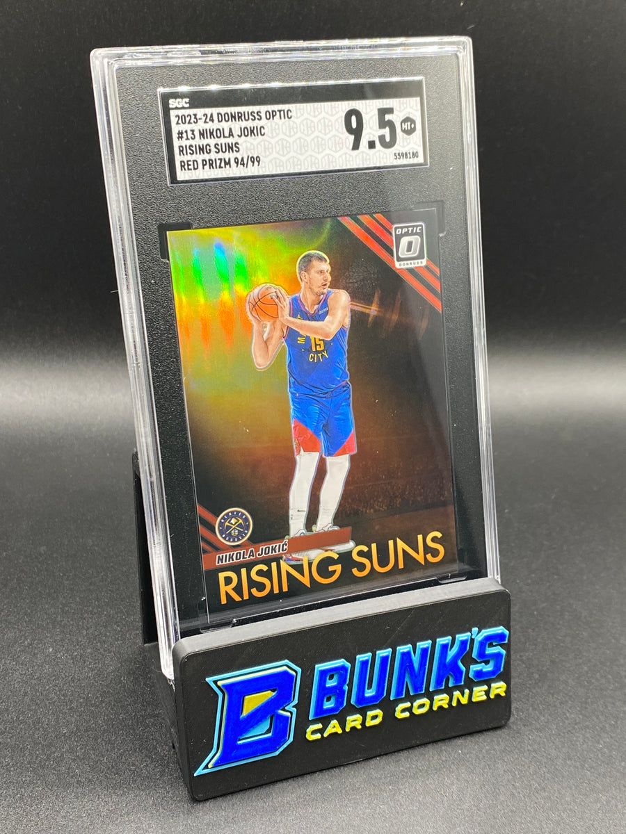 2023-24 Nikola Jokic Red Prizm SGC 9.5