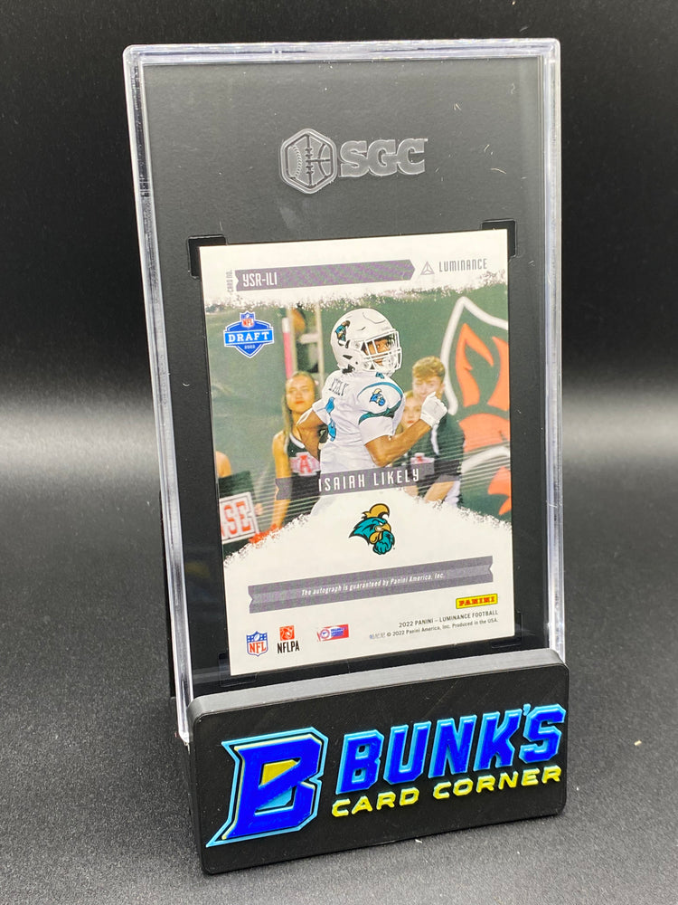2022 Isaiah Likely Auto. Green SGC 10/9.5