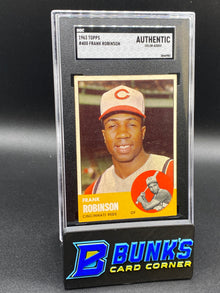 1963 Frank Robinson HOF SGC Authentic (Box B43)