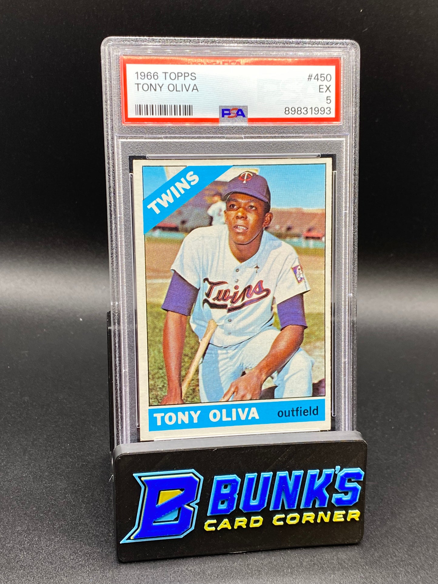 1966 Tony Oliva HOF PSA 5 (Box B43)