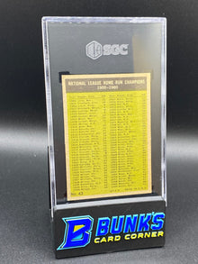1961 N.L. Home Run Leaders SGC 5 HOF (Box B43)