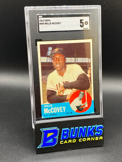 1963 Willie McCovey SGC 5 (Box B43)