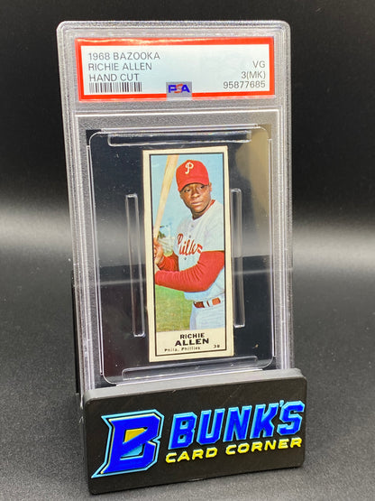 1968 Richie Allen Hand Cut PSA 3 (Box B43)