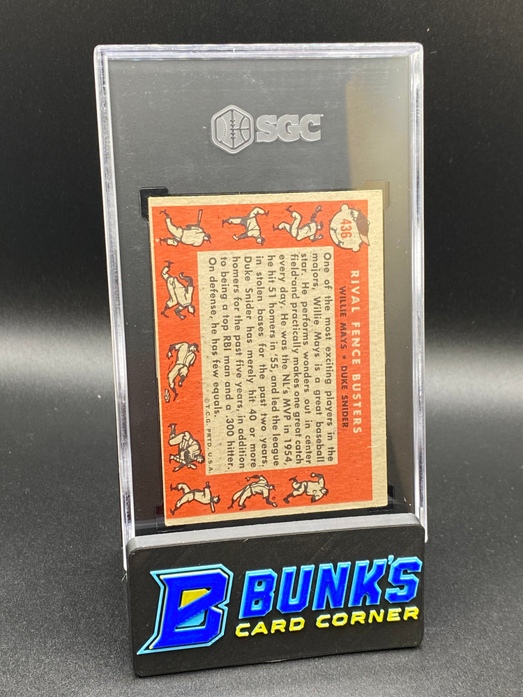 1958 Rival Fence Busters HOF SGC 6