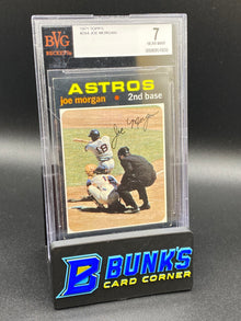 1971 Joe Morgan Beckett 7 HOF (Box B43)