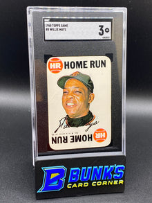 1968 Willie Mays HOF SGC 3 (Box B43)