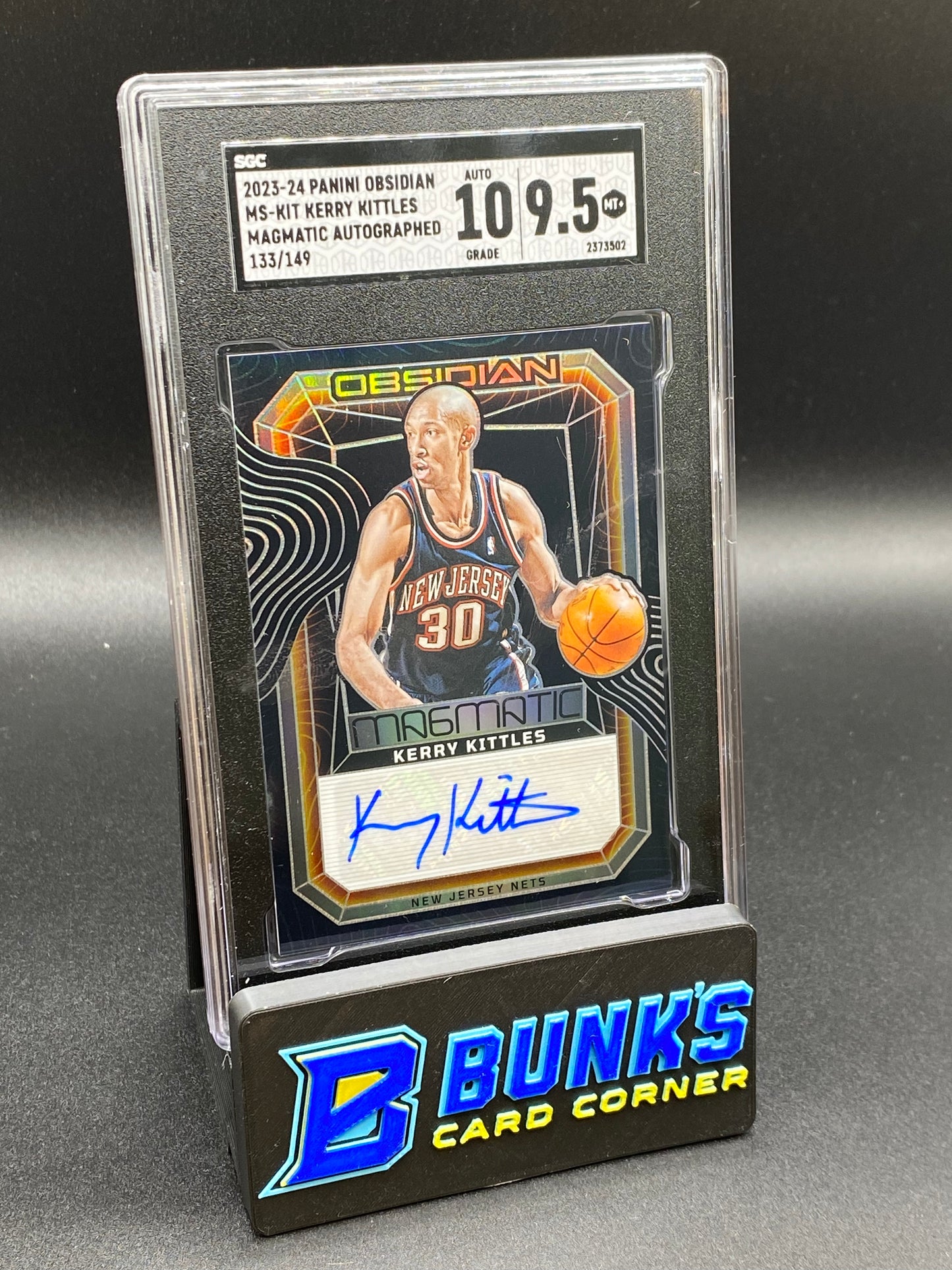2023-24 Kerry Kittles magmatic Auto. SGC 10/9.5 (Box B44)