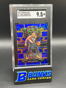 2023-24 Scoot Henderson Blue Disco Prizm RC SGC 9.5 (Box B44)