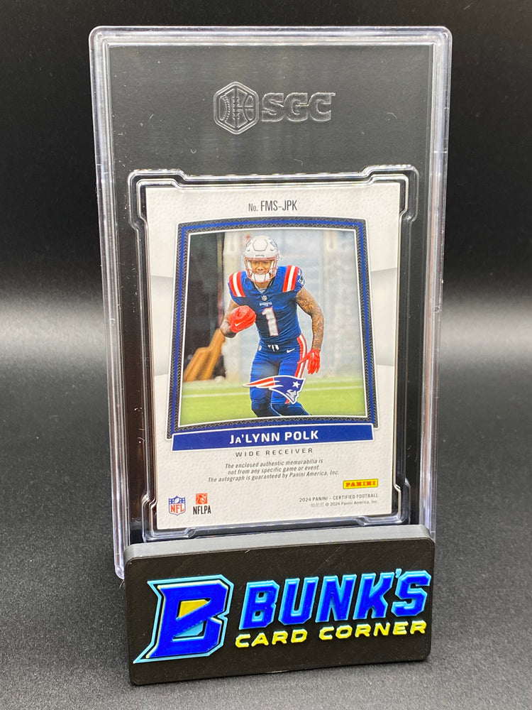 2024 Ja’Lynn Polk Freshman Fabric Sig. Mirror Bronze SGC 10/9.5
