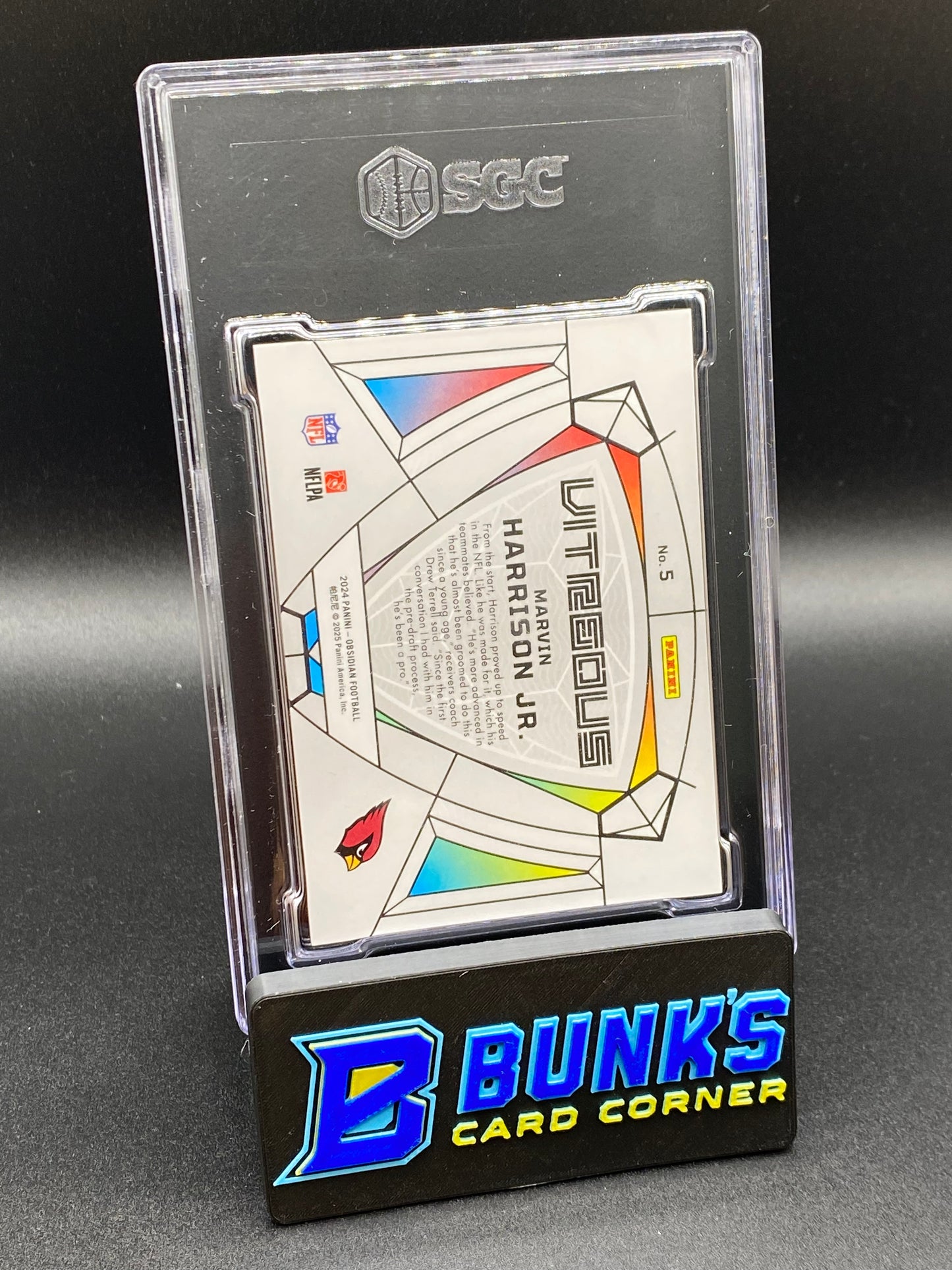 2024 Marvin Harrison Jr. Vitreous SGC 9 (Box B44)