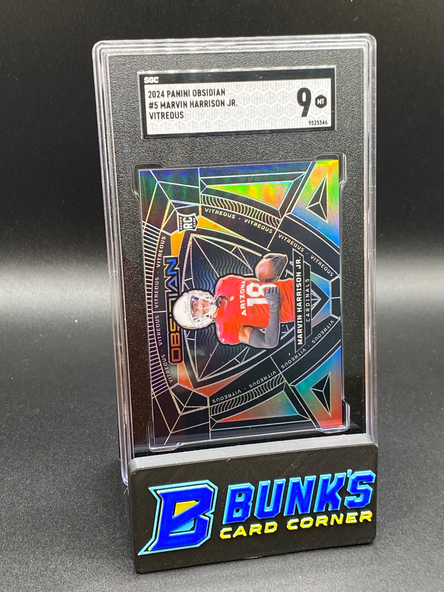2024 Marvin Harrison Jr. Vitreous SGC 9 (Box B44)
