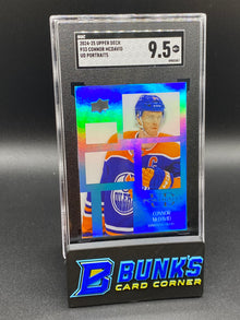 2024-25 Conner McDavid UD Portraits SGC 9.5 (Box B44)