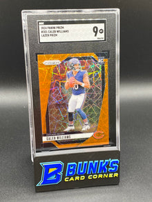 2024 Caleb Williams Lazer Prizm RC SGC 9 (Box B44)